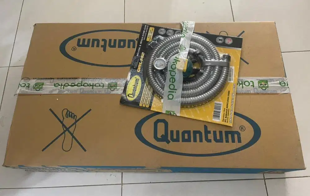 Kompor gas quantum 2 tungku tipe QGC-201 DMP-C