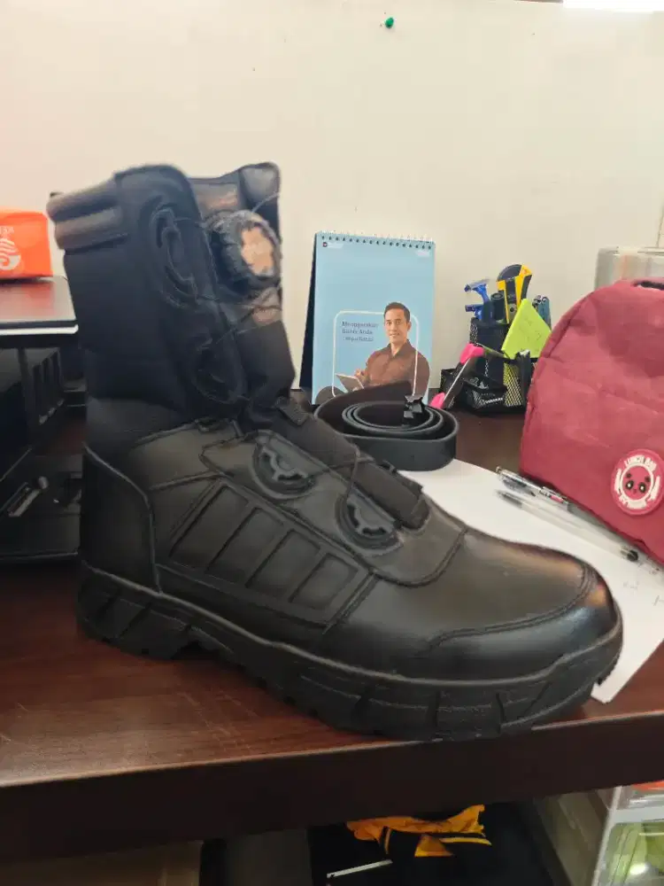 SEPATU PDL ASLI JATAH POLRI