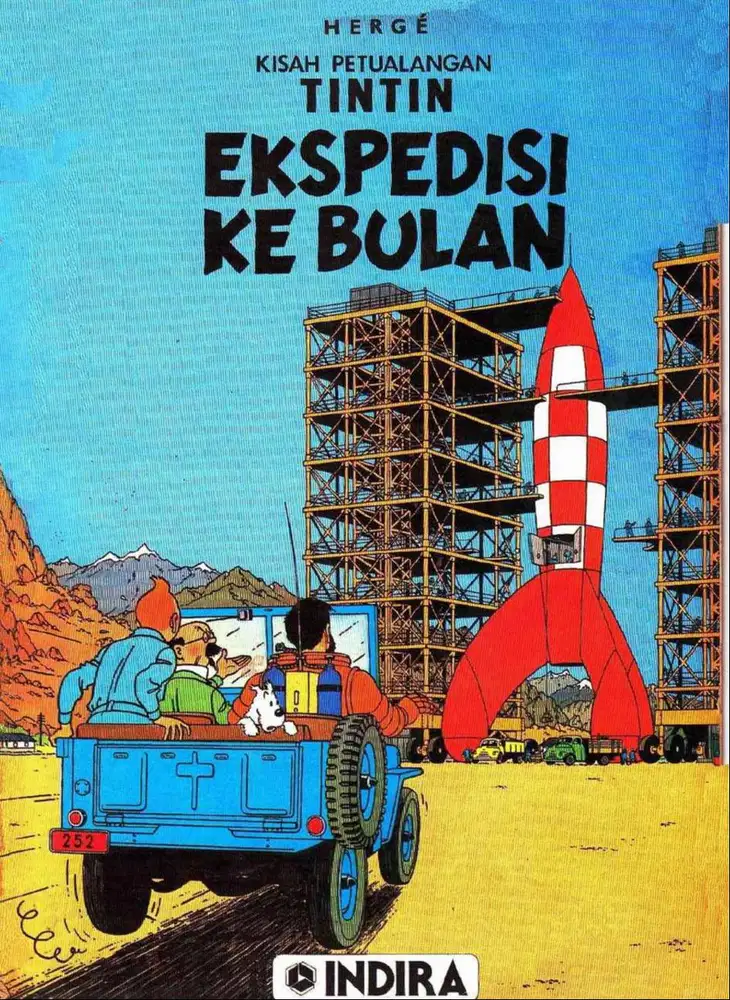 Kisah Petualang Tintin - Ekspedisi Ke Bulan