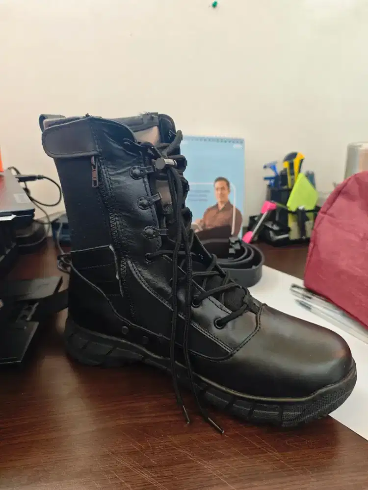 SEPATU PDL ASLI JATAH POLRI