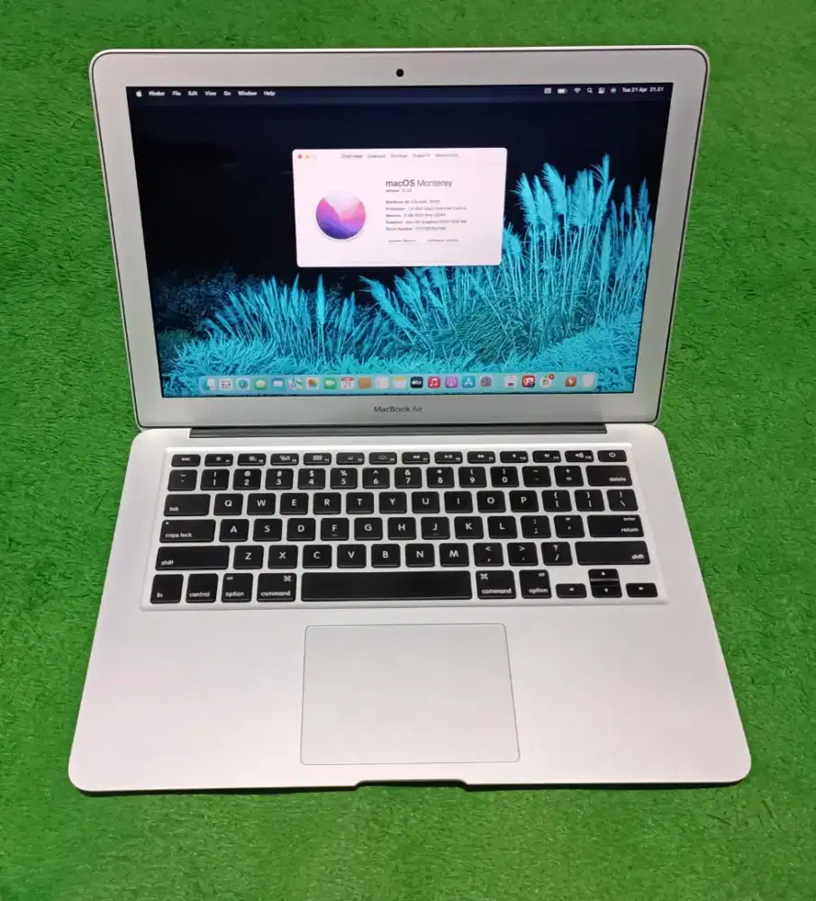 Apple Macbook Air 2017 Intel i5 8/128 Silver Murah
