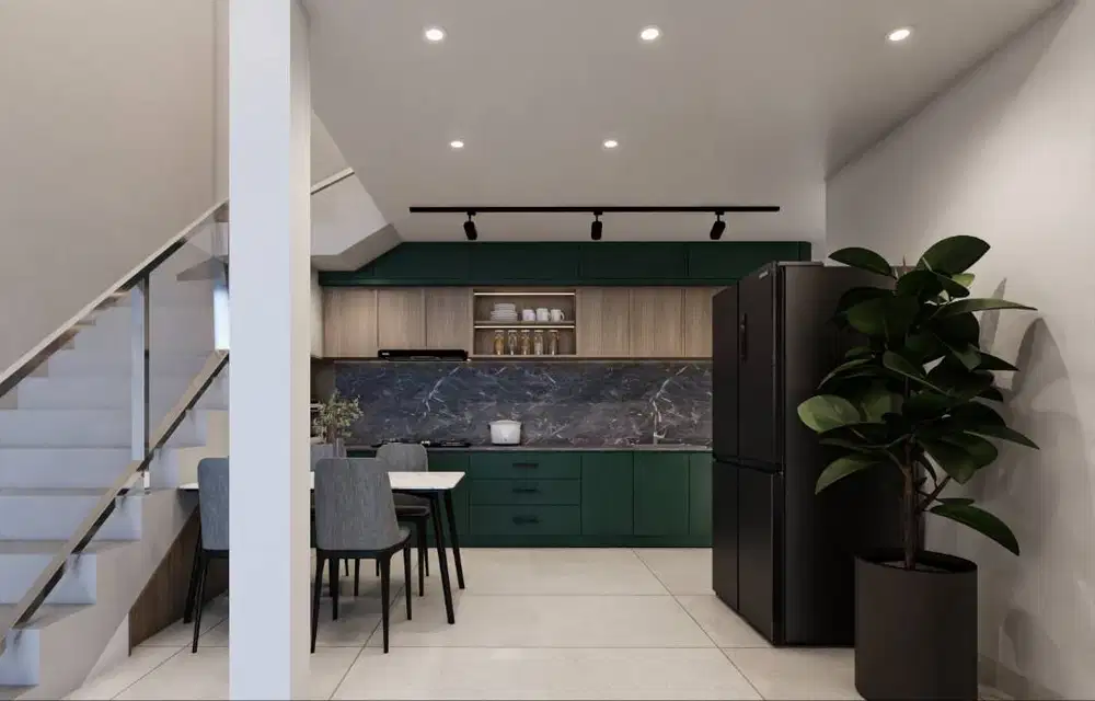 Jasa Interior Dapur Kitchen Set Sidoarjo Anti Rayap FREE KONSULTASI