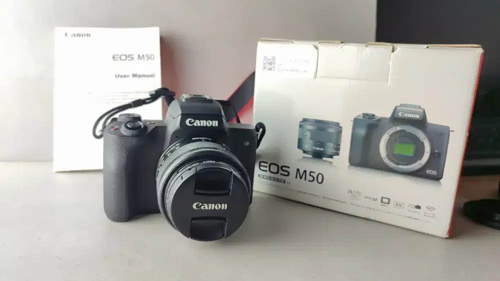 Kamera Canon M50 kit mirorless