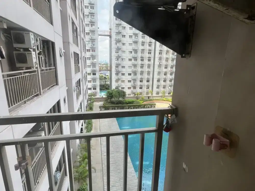 Disewakan Apartemen Oak Tower B Murah Studio Semi Furnish Lantai 5