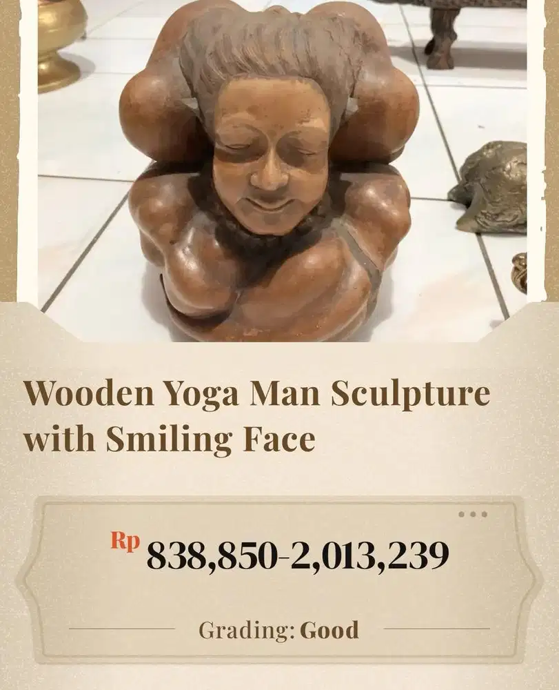 Patung budha kesenangan, dan patung yoga