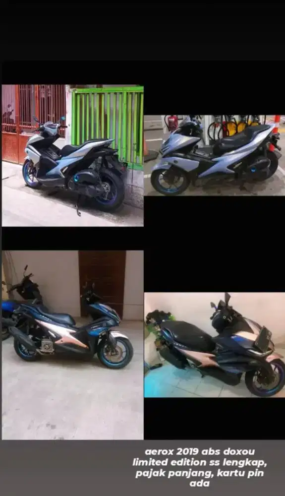 Yamaha Aerox doxou abs 2019