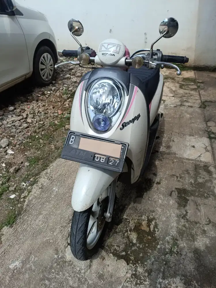 Honda Scoopy karbu 2011 SS Komplit Pajak ON