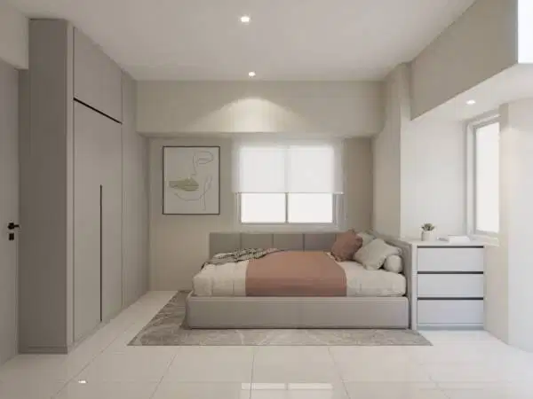 Kontraktor Interior Apartemen Waterplace 2BR Surabaya Barat FULL