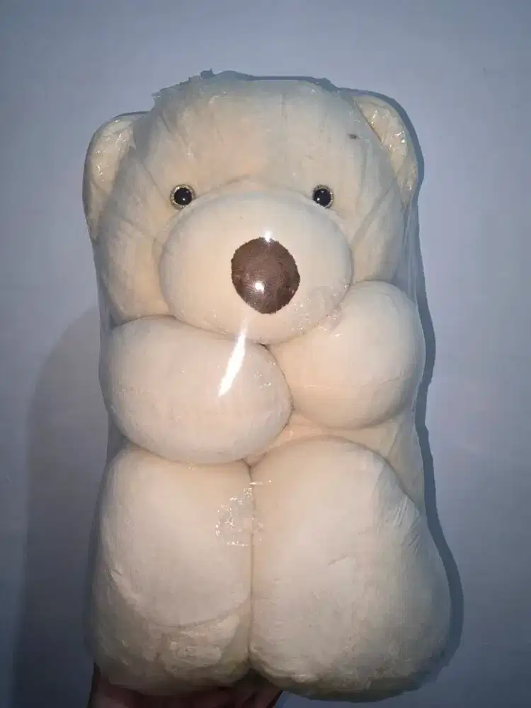 Boneka Teddy bear krem