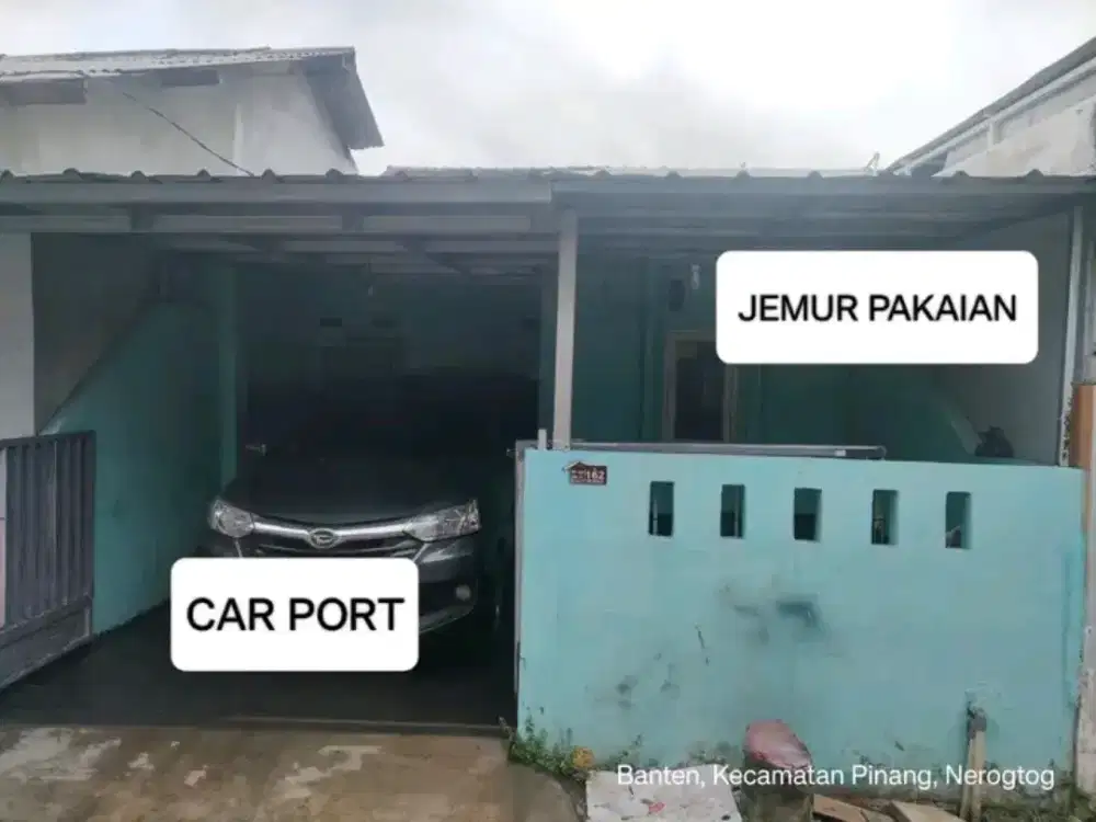 Rumah Cipondoh dekat stasiun