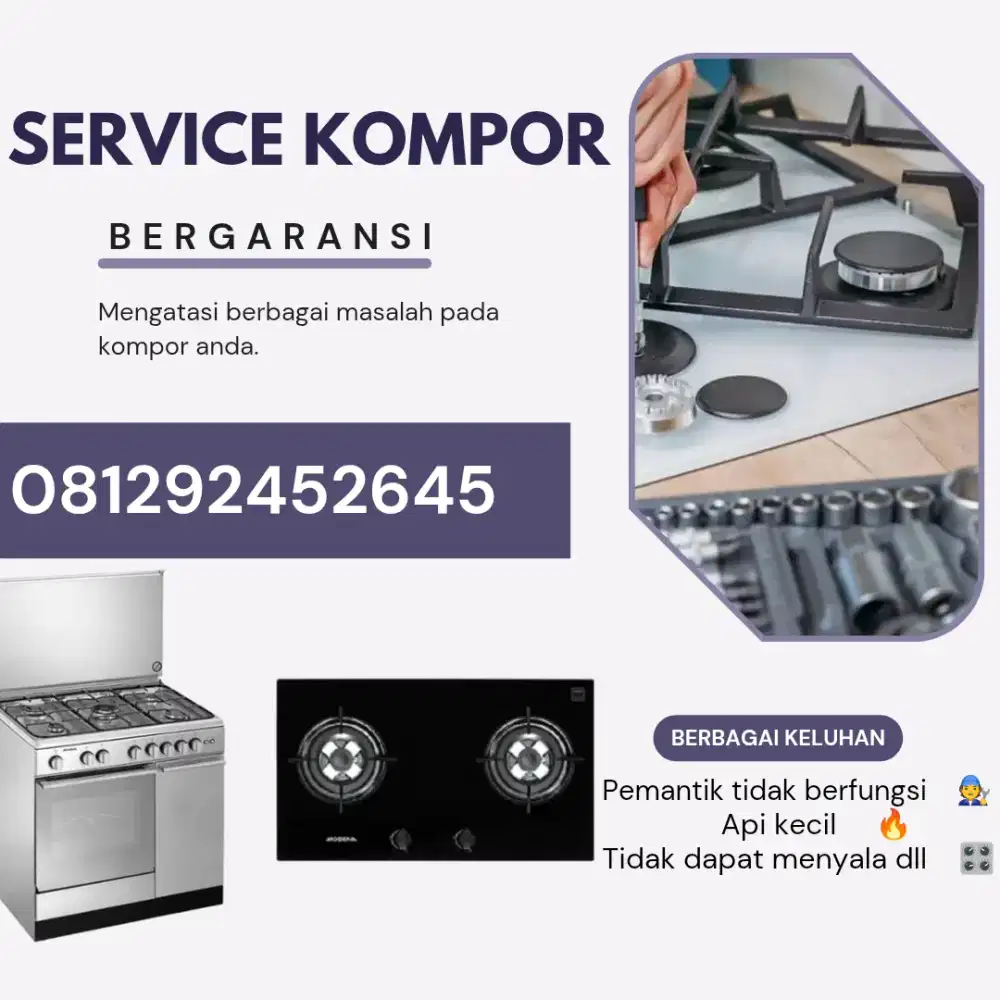 Jasa service kompor Modena