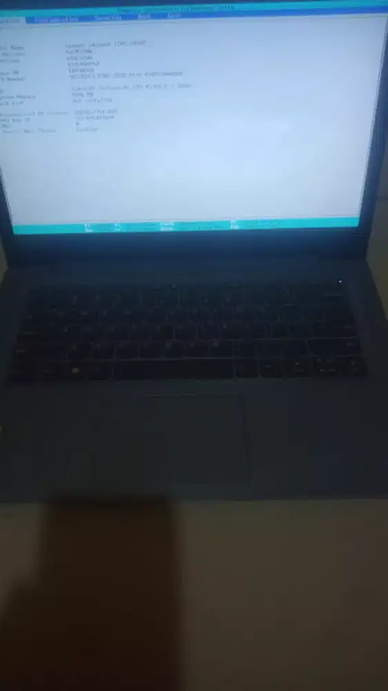 Laptop lenovo idealpad 120S jual mesin aja