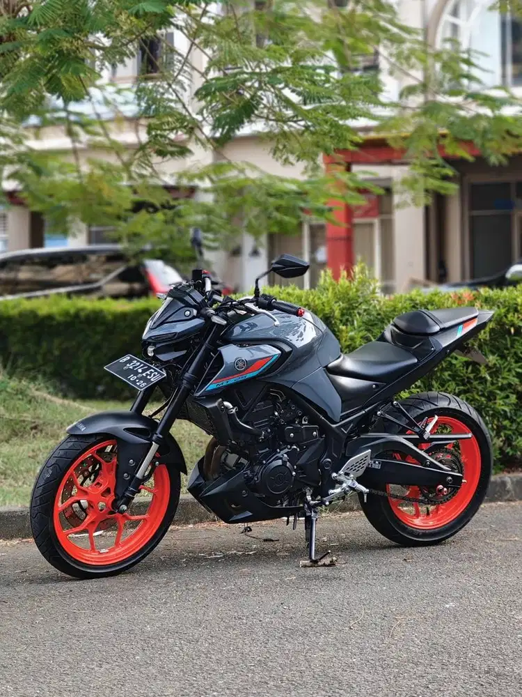 YAMAHA NEW MT25 GREY 2021 KM LOW PAJAK HIDUP SIAP HARIAN