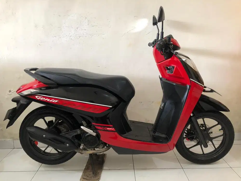 Honda Genio Th.2019 merah hitam!!