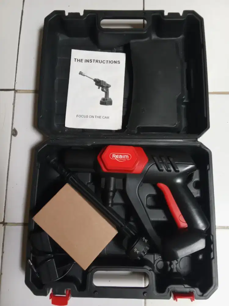 Jual alat cuci motor mobil merk Reaim kondisi 90% masih bagus