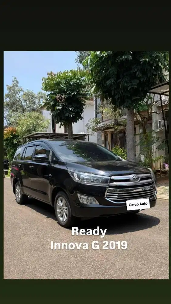Toyota kijang Innova 2.0L  G AT 2019 Record