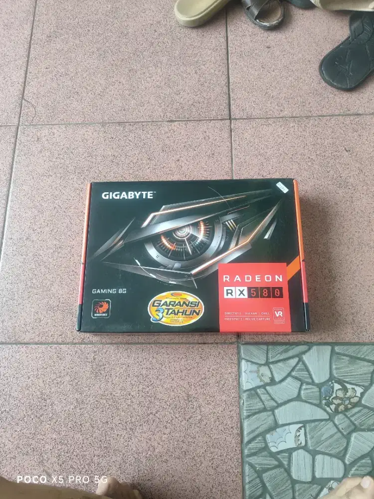 VGA GIGABYTE RX 580 8GB