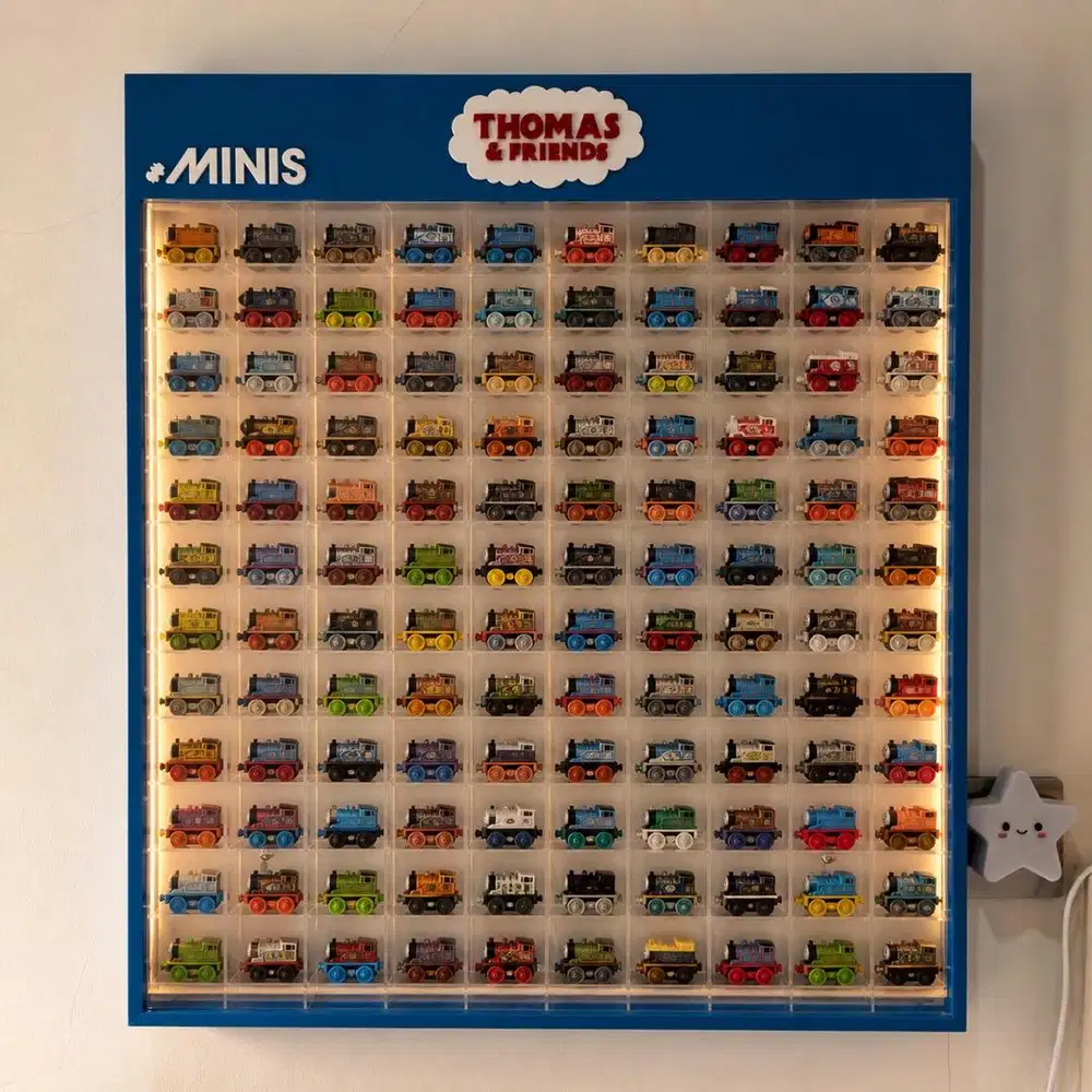 RAK PAJANGAN ACRILIC THOMAS MINIS