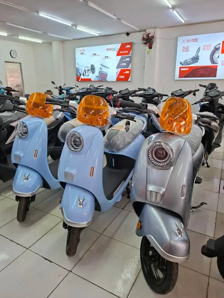 Sepeda listrik T65L Baterai Lidhium