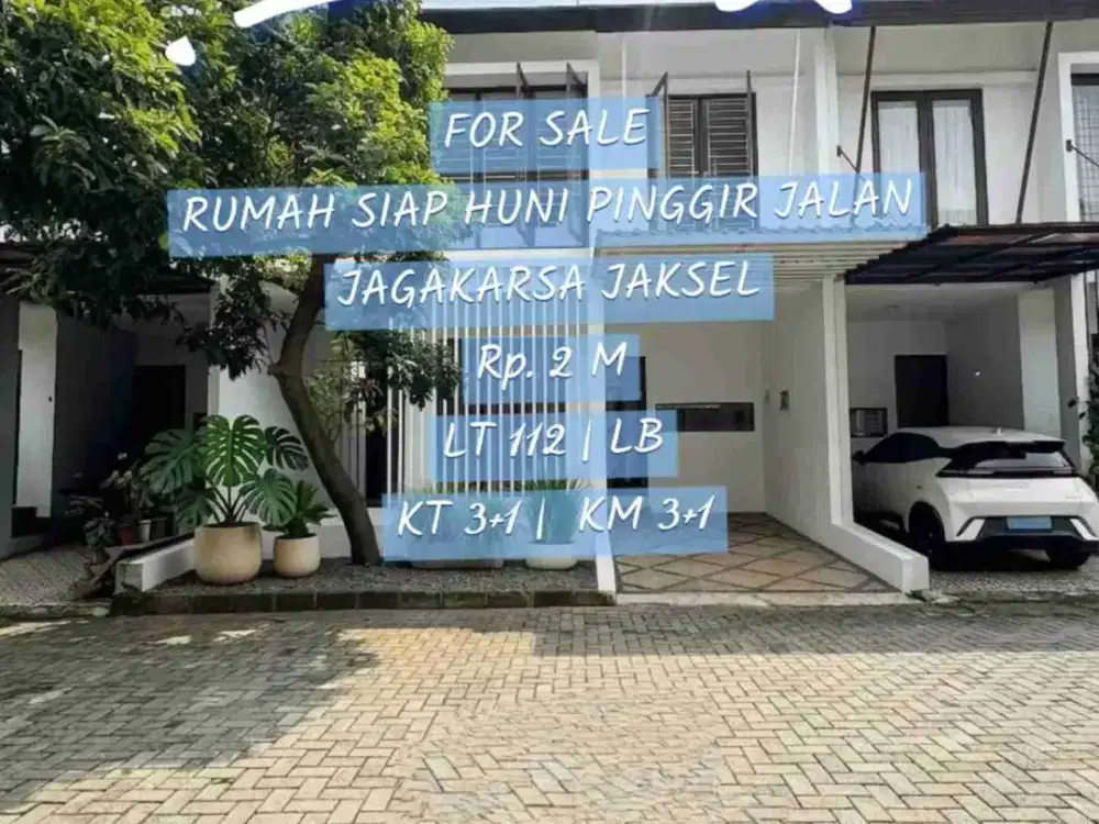 Rumah Siap Huni Dalam Cluster Jagakarsa