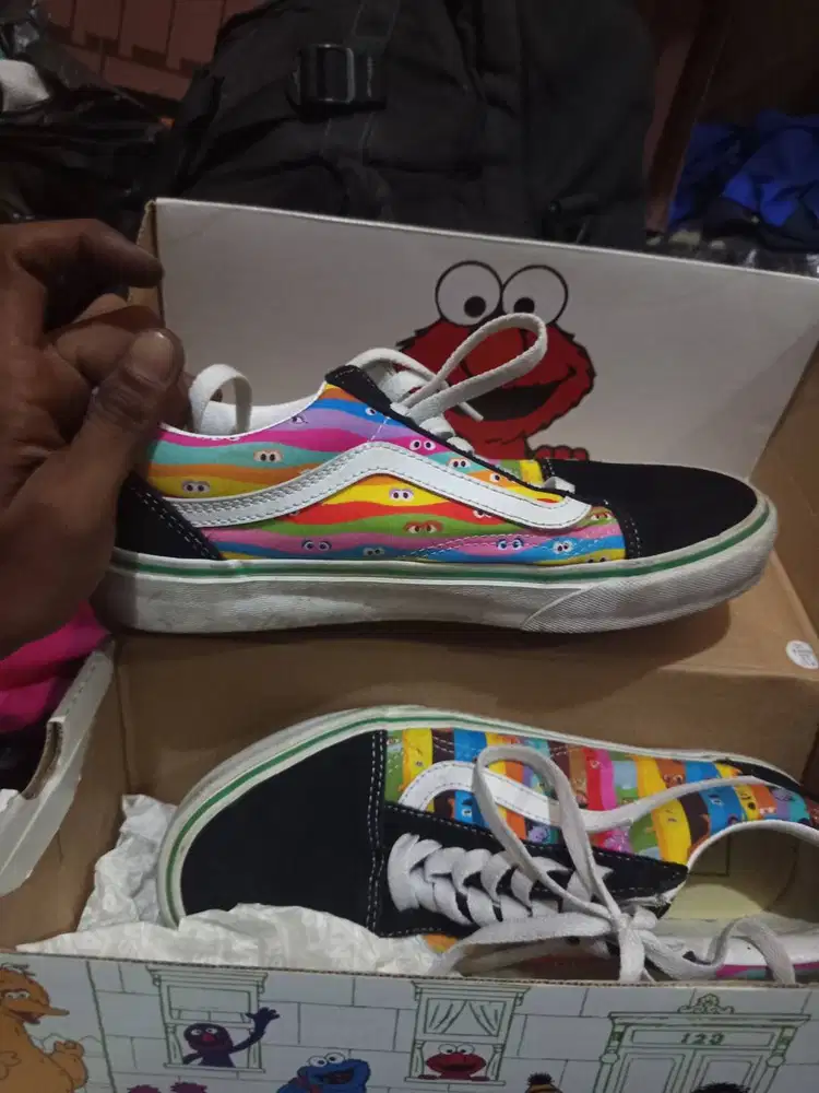 sepatu vans coleb mines pemakaian 4x barang masih mulus