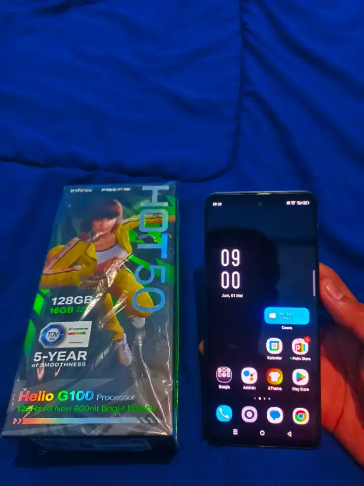 Dijual Infinix Hot 50, ram 128/16 GB