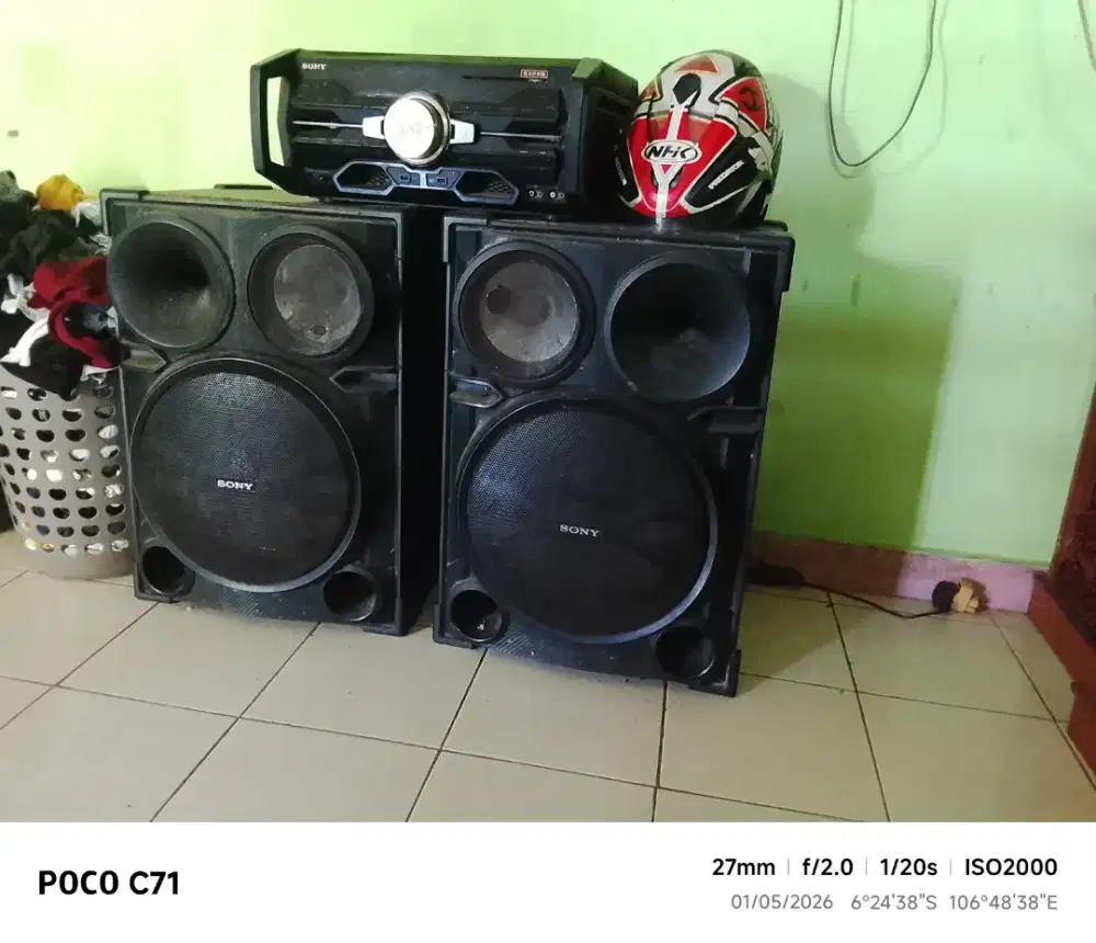 Speker merek sony,