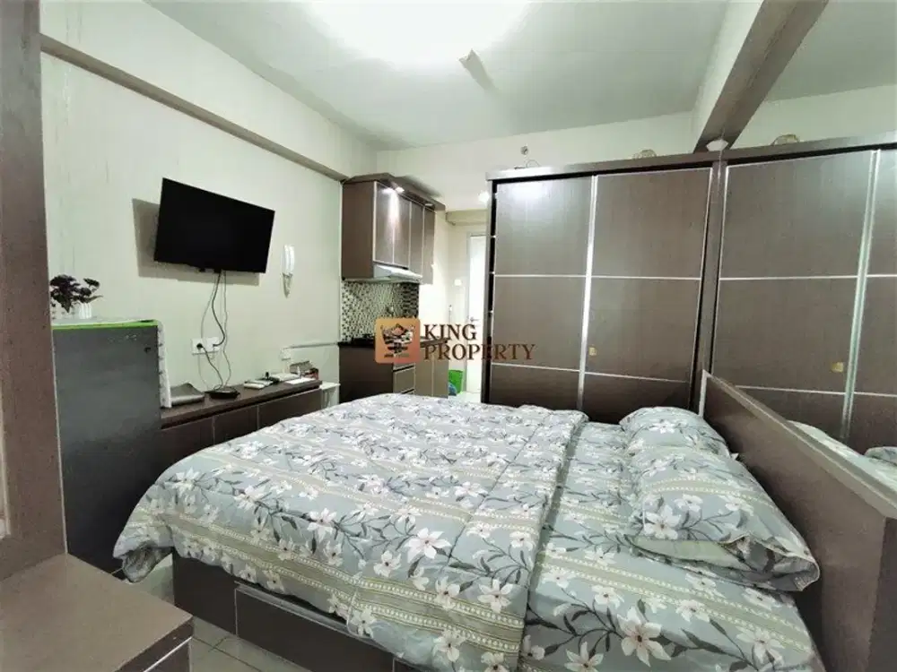 Apartemen Green Bay Pluit Greenbay Full Furnished Studio 21M2 Siap Huni , Akses Langsung Mall Baywalk