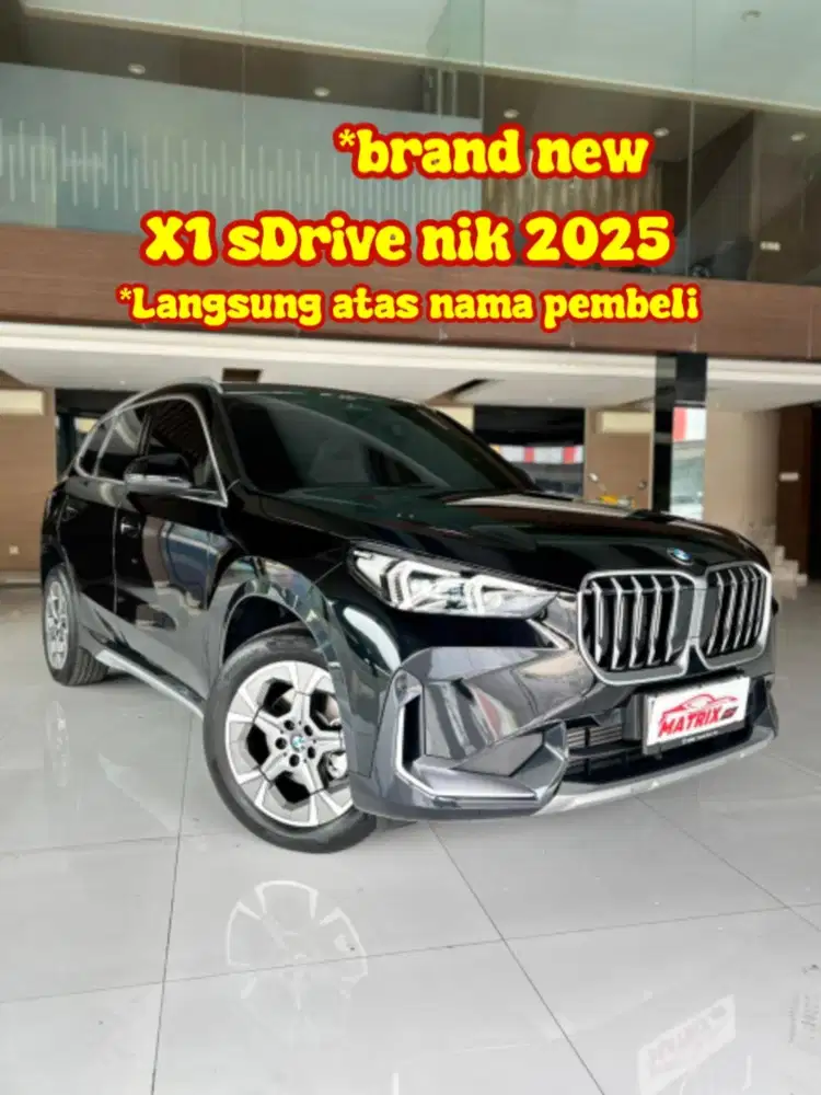 BMW X1 sDrive AT Matic 2026 nik 2025 . Bmw x1 baru new