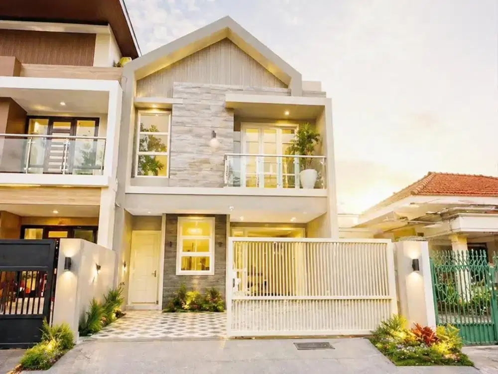 Dijual Rumah Baru, Strategis Dekat Unair Surabaya