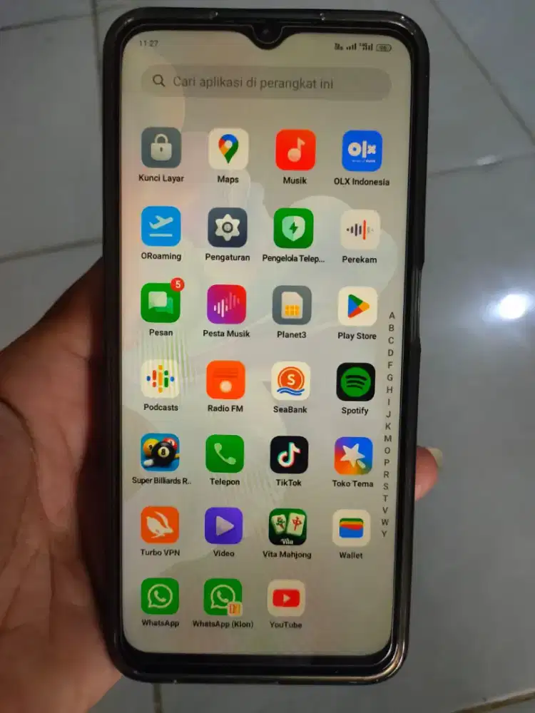 Oppo a57 4+4 normal semua lancar jaya