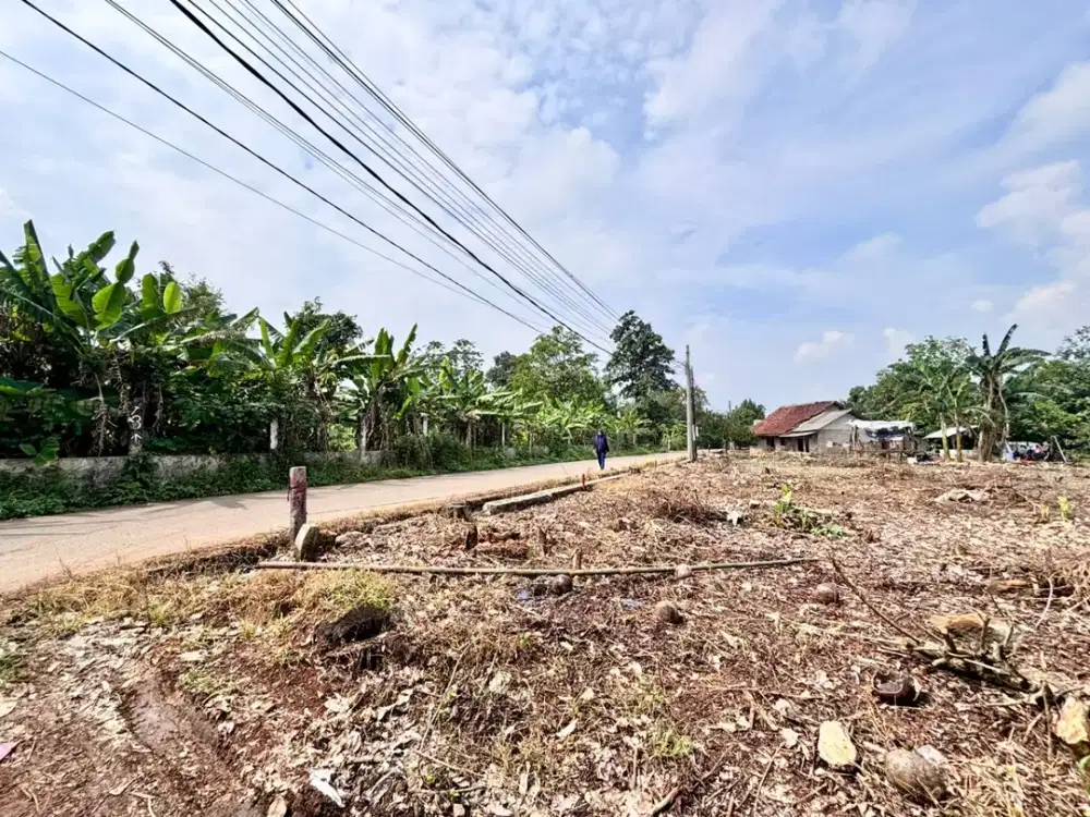 Dijual Tanah Dekat Stasiun Jatake BSD, 170 Juta-an