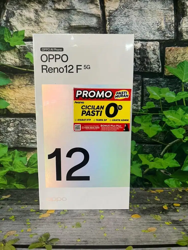 OPPO RENO12 F 5G 12/512 GARANSI RESMI ORIGINAL
