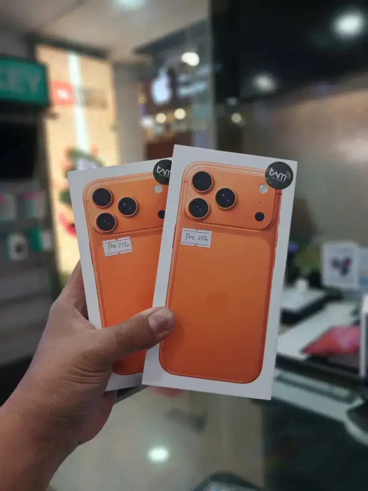 IPHONE 17 PRO 256GB ORANGE NEW RESMI