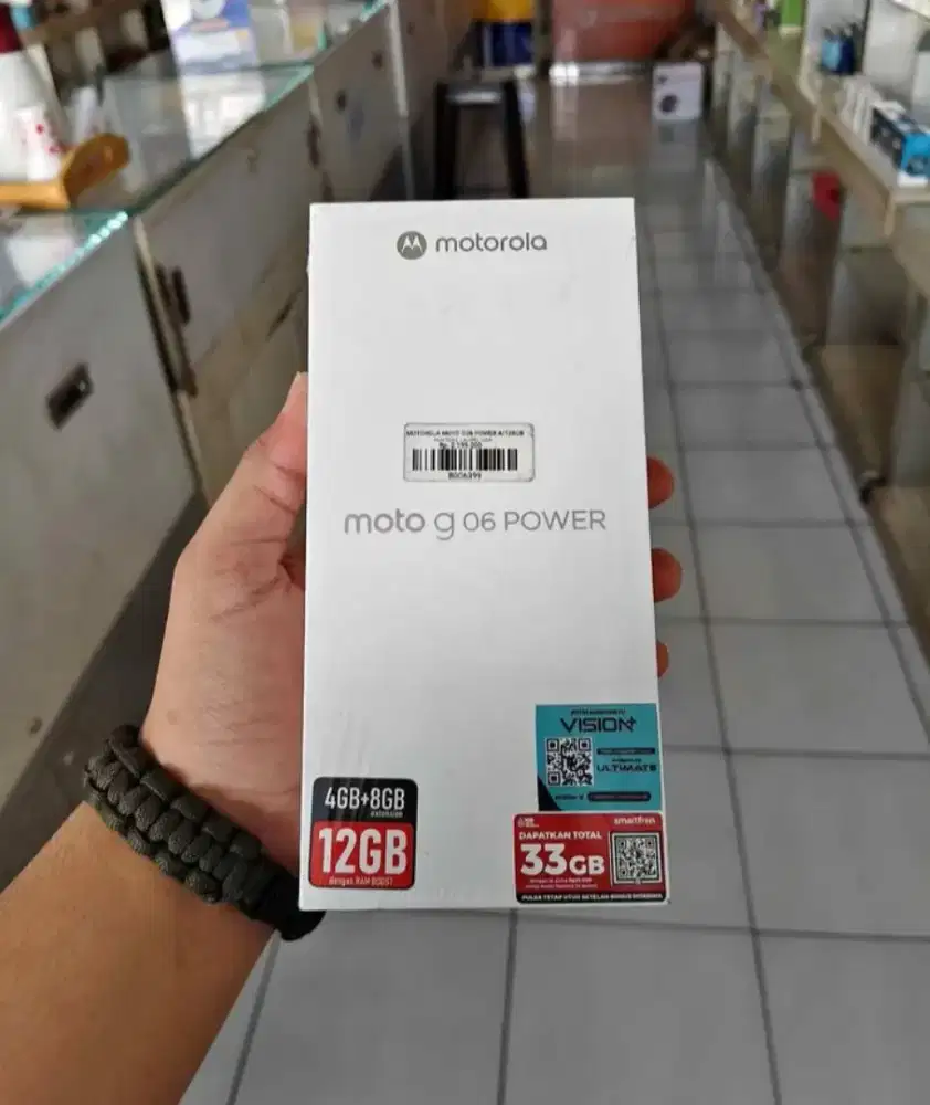 MOTOROLA G06 POWER PROMO 2 JUTAAN BATERAI 7000MAH, BISA KREDIT DAN COD