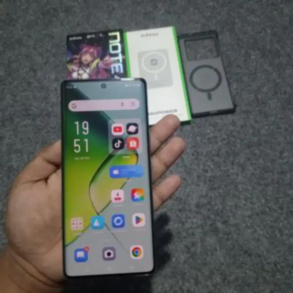 Dijual infinix Nite 40 S pro limited edition fullset