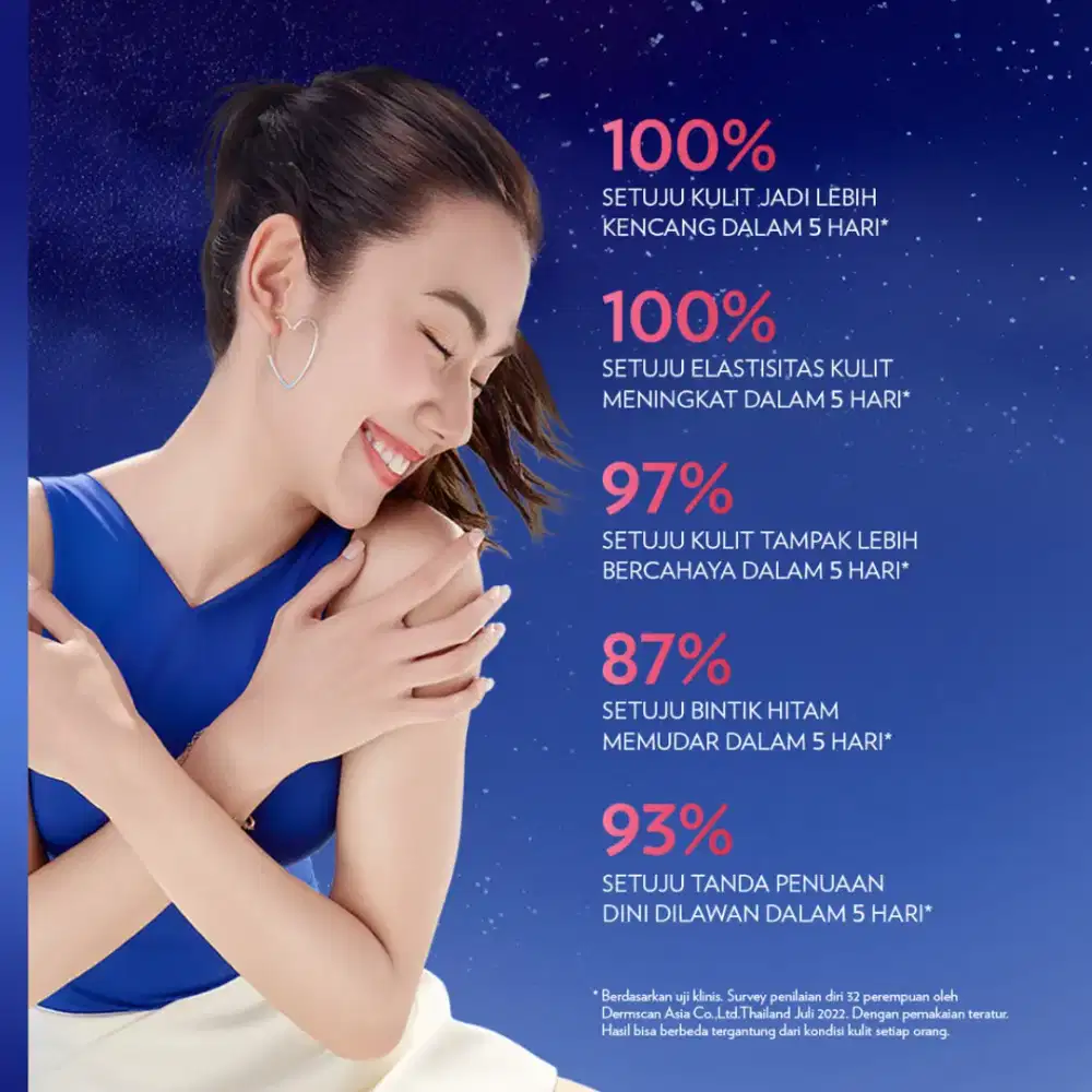 VASELINE GLUTA-HYA PROAGE RESTORE 70X COLLAGEN 200ML x3.