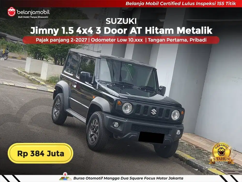 [ LOW KM 10RB ] Suzuki Jimny 1.5 4x4 3 Door AT 2022/2023