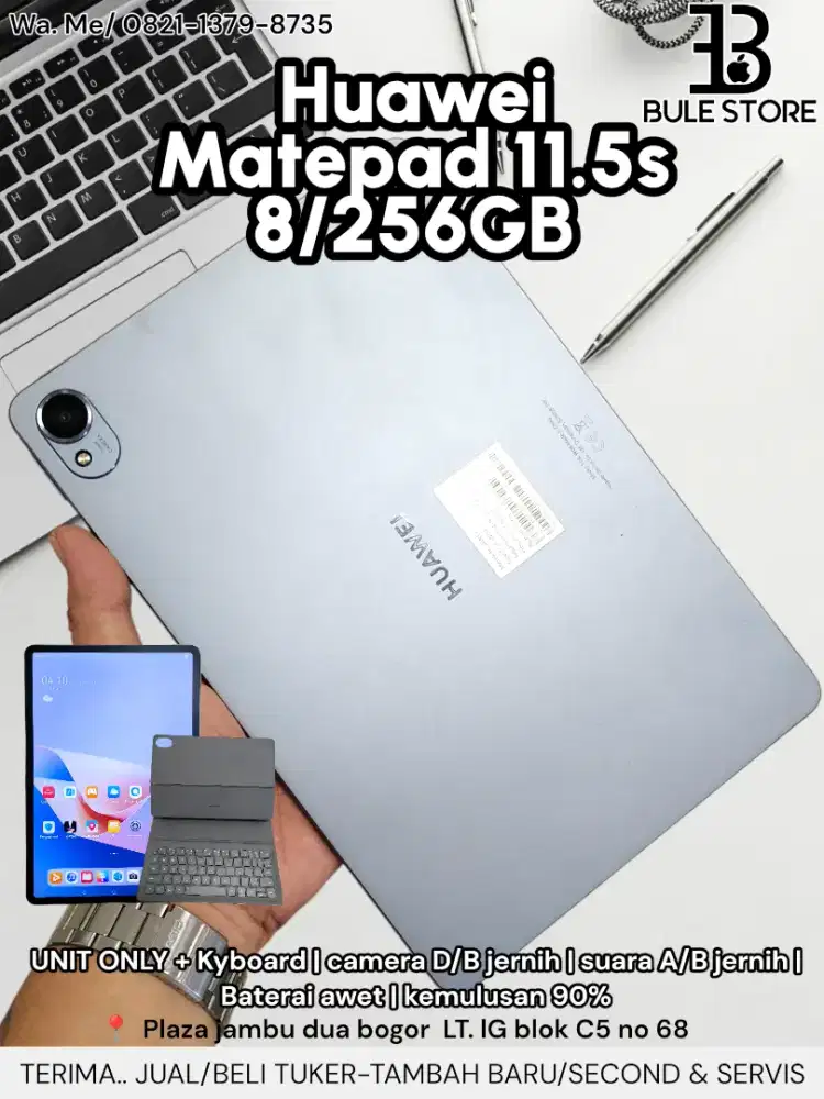 Huawei matepad 11.5s + kyboard no box