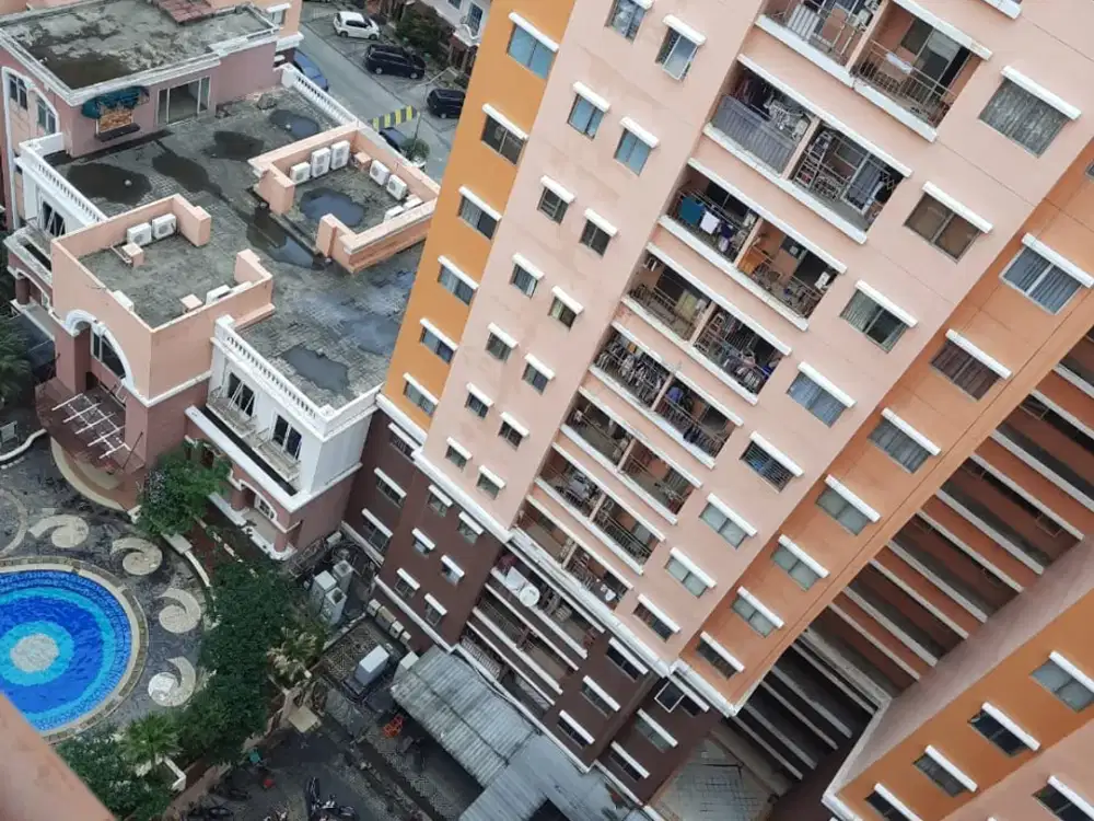DISEWA APARTEMENT CITY RESORT BOUGENVILLE MURAH