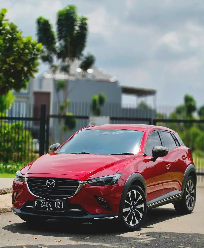 MAZDA CX3 SPORT 1.5 AT 2021 Super Low Km 30rb mulus Terawat Istimewa!!