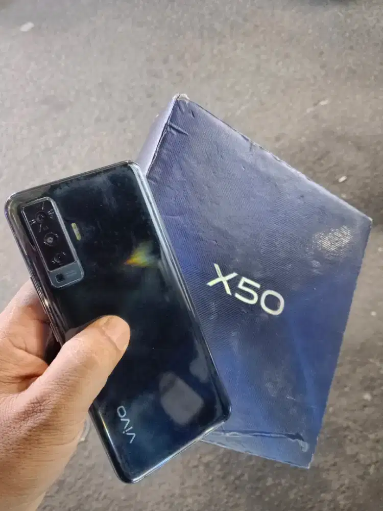 jual vivo X50 ram8/8/128 fullset
