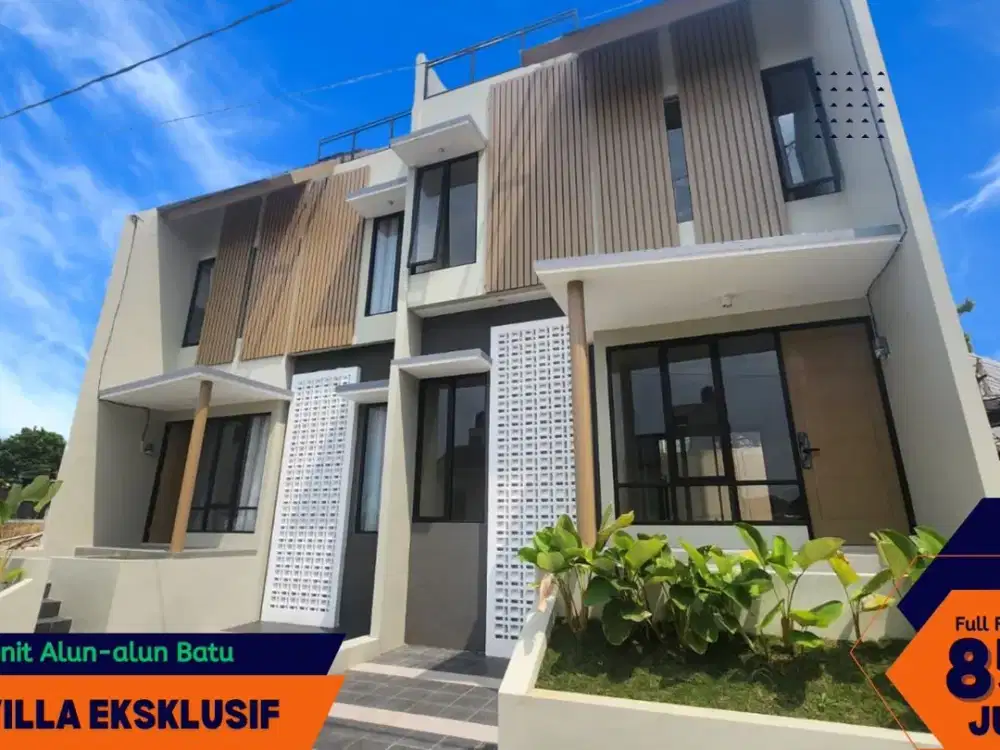 Rumah Villa Eksklusive batu Jaminan Pasti Income 120jt