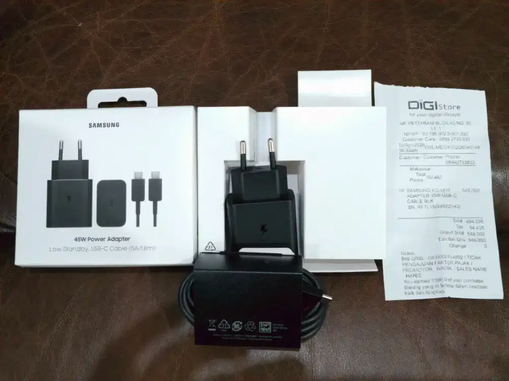 Charger Samsung 45watt Original