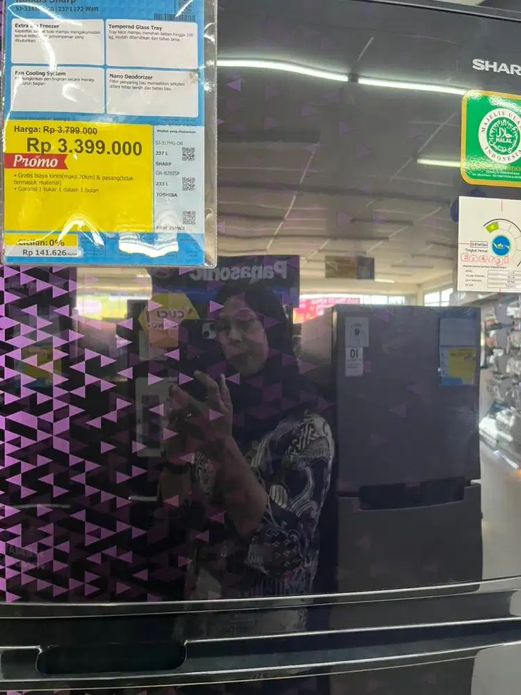 Promo Aeon Fast kulkas Sharp