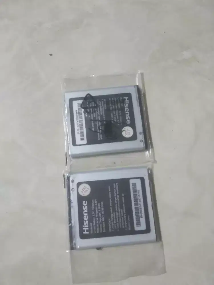 Batere handphone model G2 merk Hi-Sense