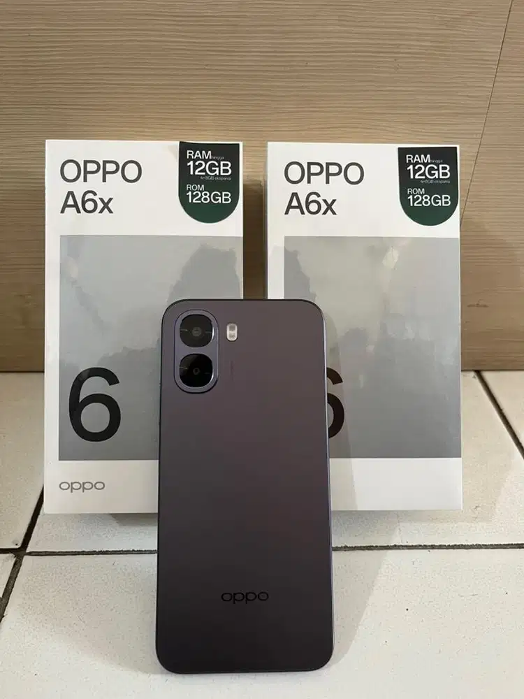 OPPO A6x 4/64 | 4/128 | 6/128 | 6/256 GARANSI RESMI OPPO