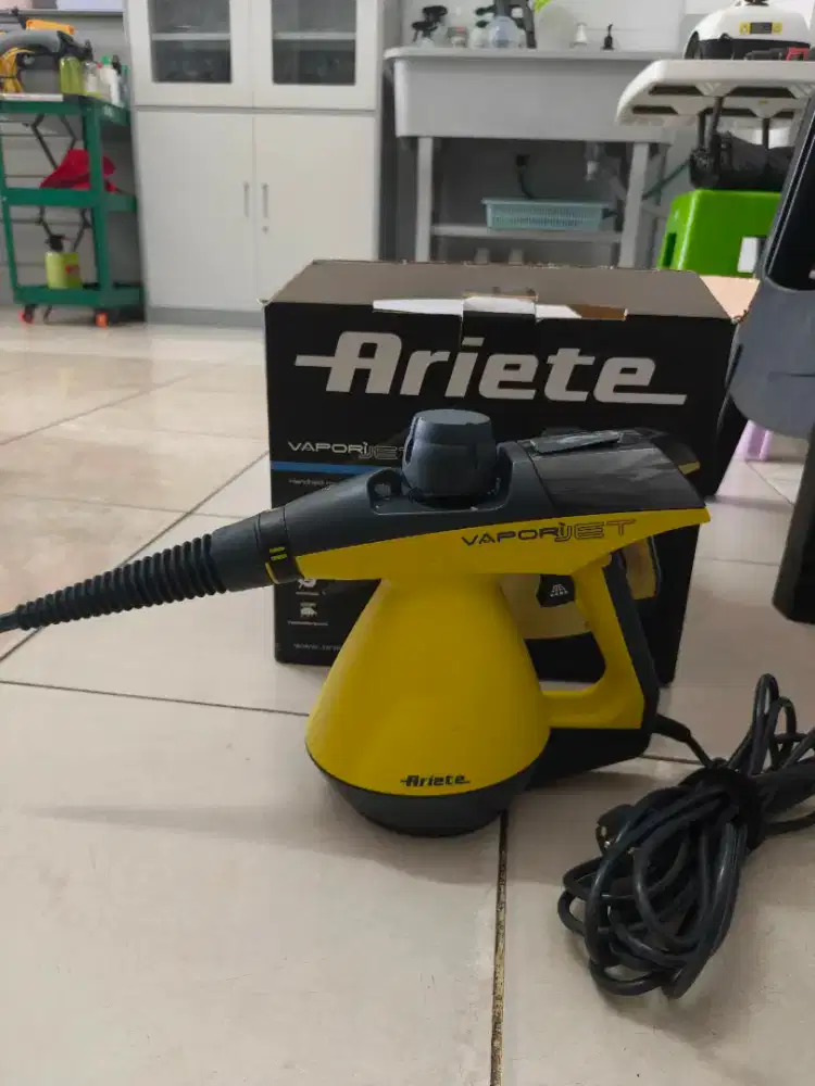 Ariete VaporJet Steam Cleaner BRAND ITALY - Kondisi Mulus 95%