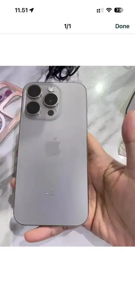 Iphone 15 pro resmi