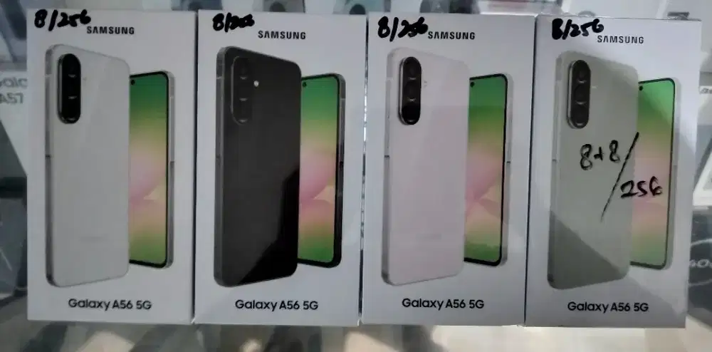 New Samsung Galaxi A56-8/256 5G Garansi Resmi 1 Tahun
